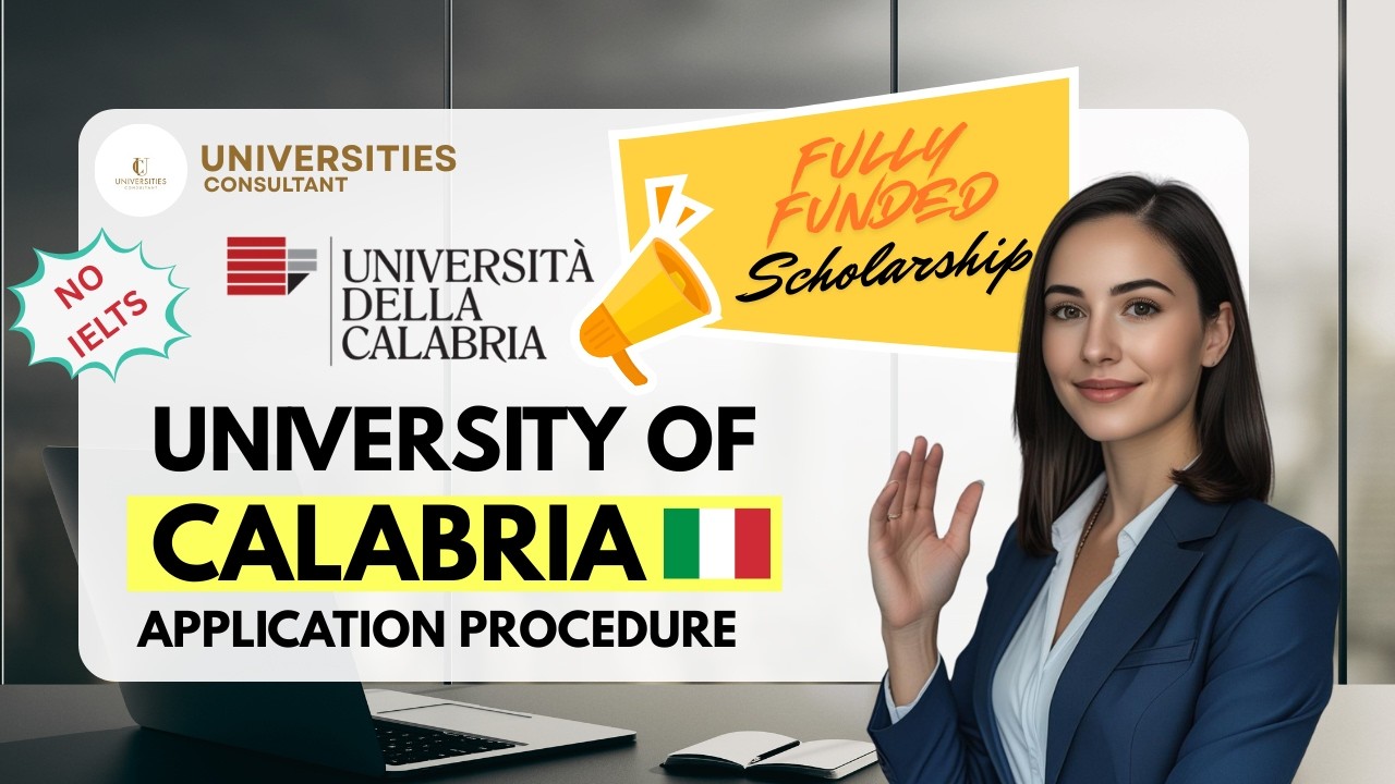 How to Apply to University of Calabria | Master's Application Guide for International Students