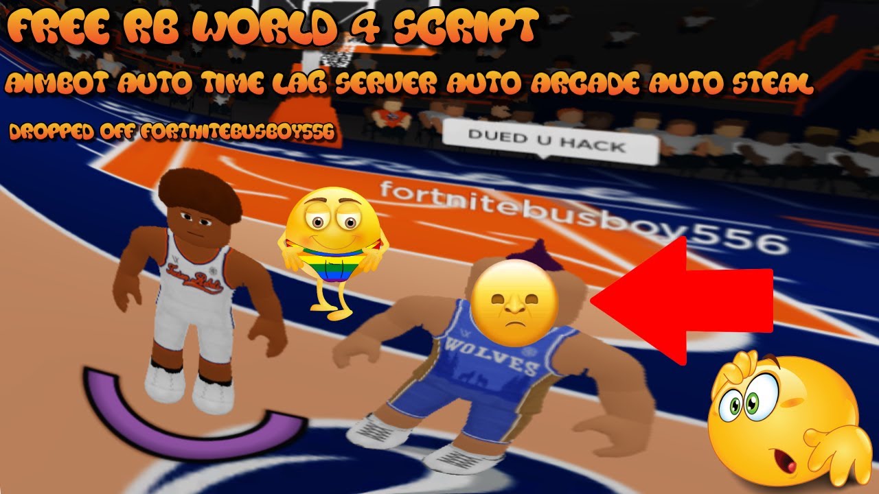 NEW RB World 4 Script GUI Hack (AUTOFARM, AIMBOT, REACH, AND MORE) *PASTEBIN*