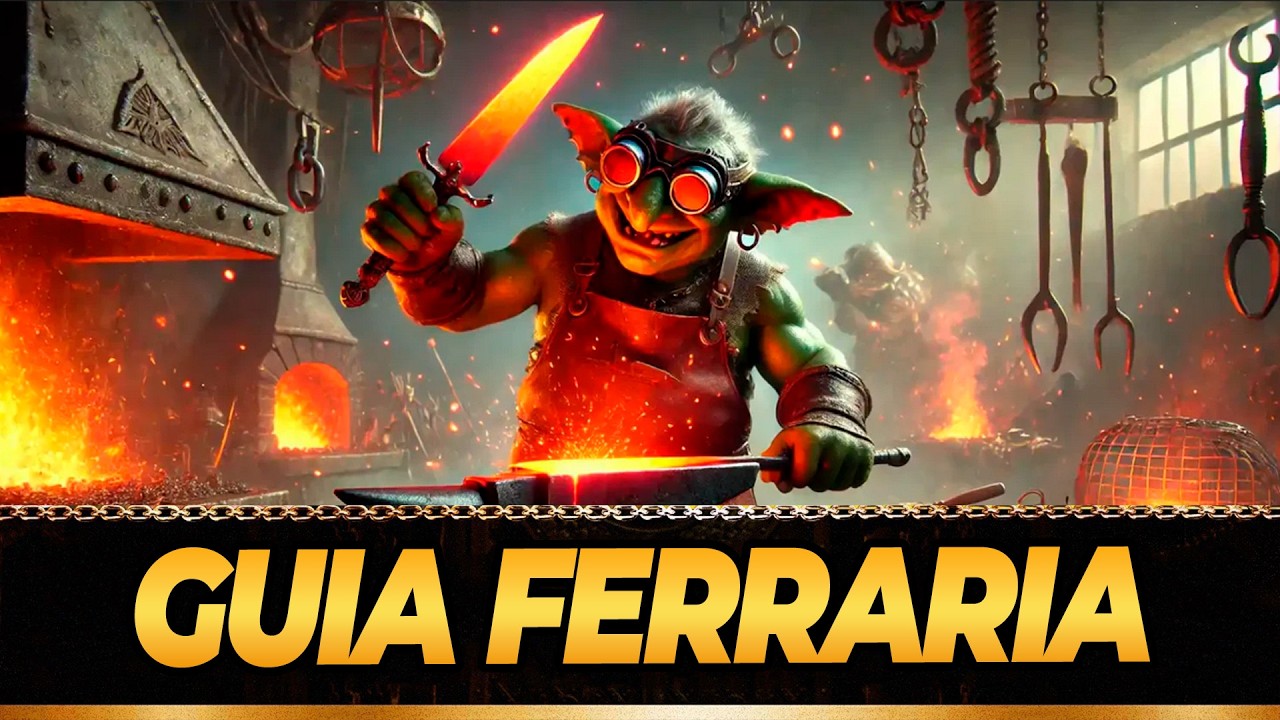 TESOUROS E GUIA FERRARIA -  WORLD OF WARCRAFT MIDNIGHT - GUIDE BLACKSMITHING #wow #worldofwarcraft