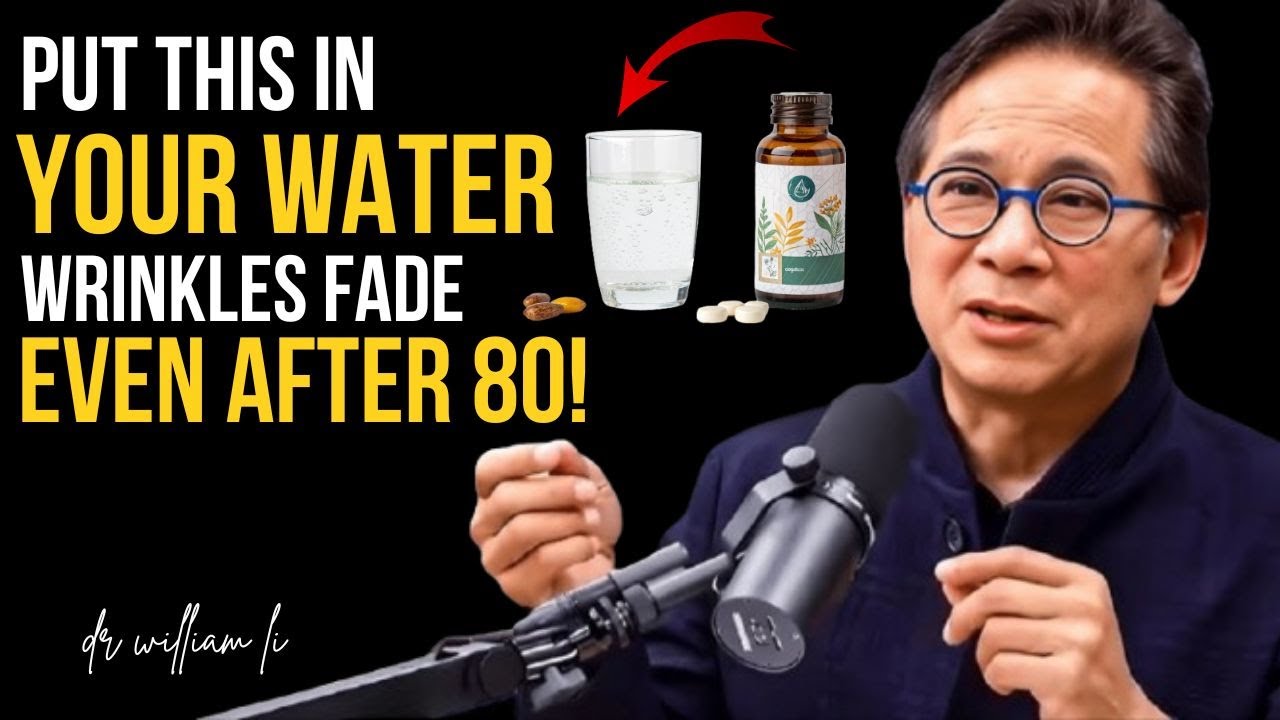 Senior STOP Drinking Plain Water! Add THIS to Boost Collagen, Firm Skin & Smooth Wrinkles