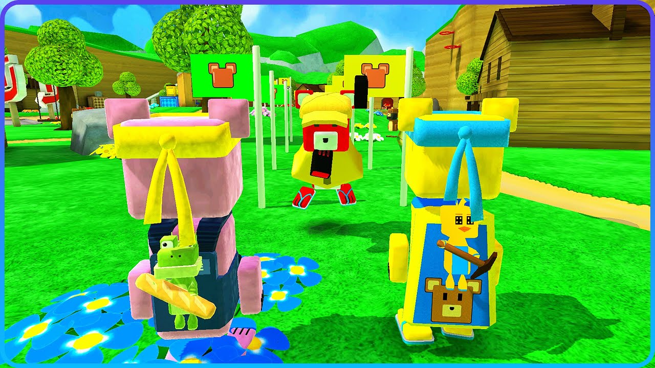 Multiplayer Flag Race Challenges Super Bear Adventure Gameplay Walkthrough
