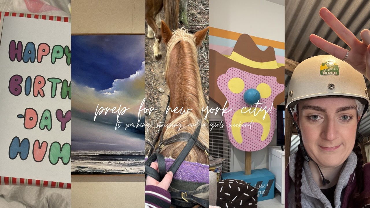 prep for nyc | ft stressing, packing and a girls weekend!