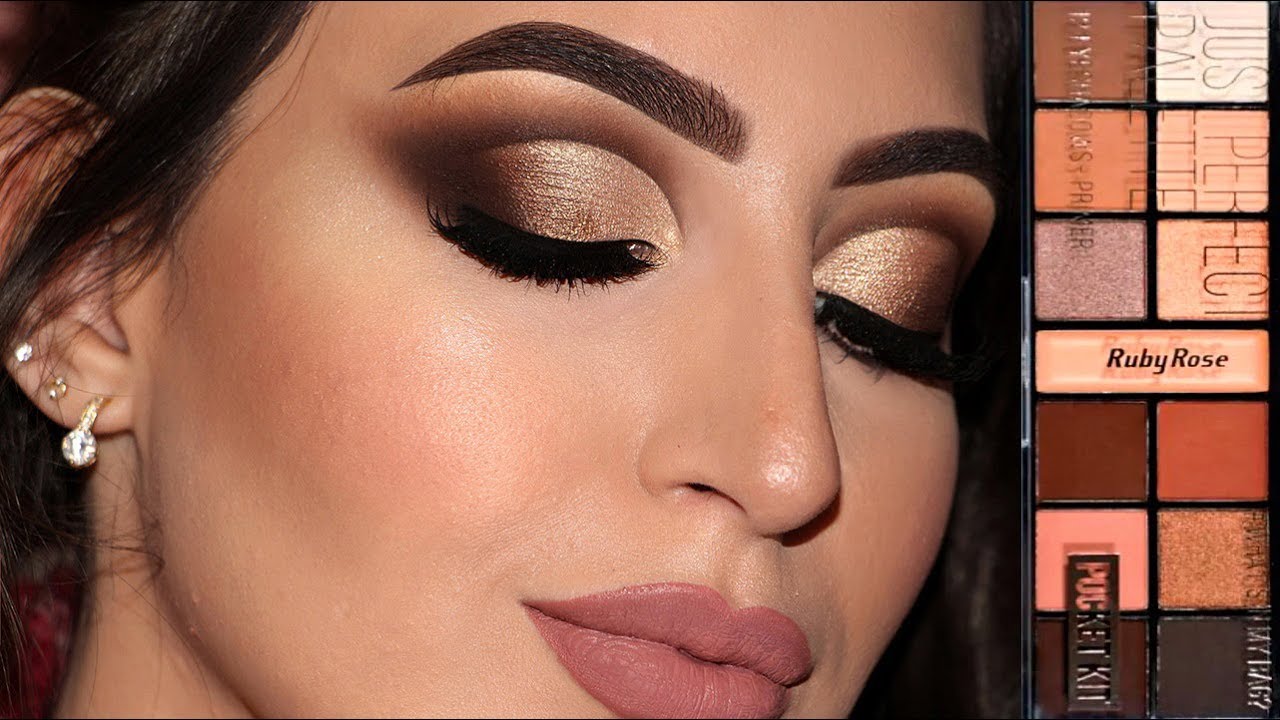 Maquiagem LINDA usando RUBY ROSE Just Perfect Pocket Kit! | Melissa Samways BR