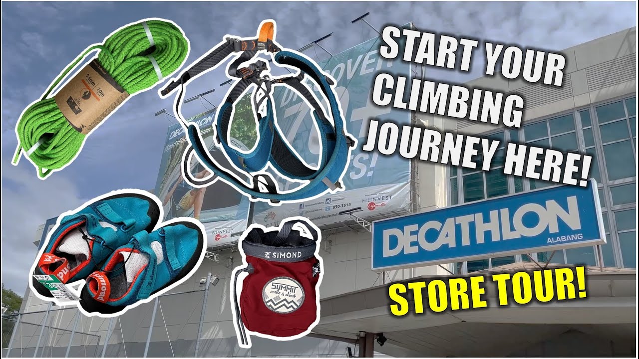 Decathlon Store Tour! Rock Climbing Section | Vlog #45