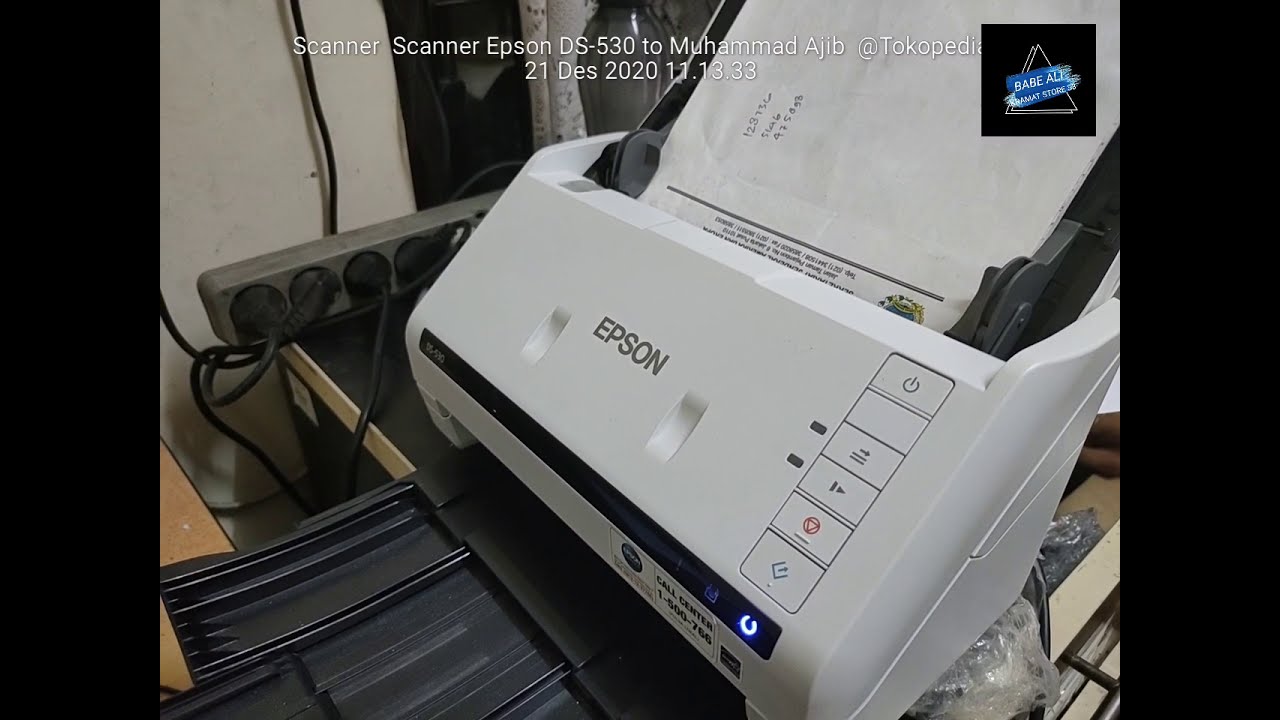 Scanner Portabel EPSON DS-530 simplex Dan duplex