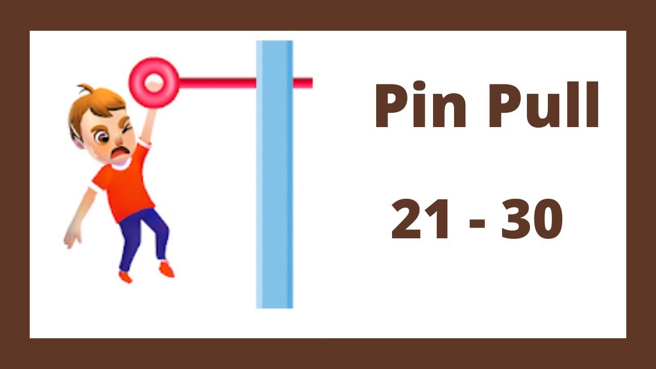 Pin Pull Level 21 - 30 Walkthrough