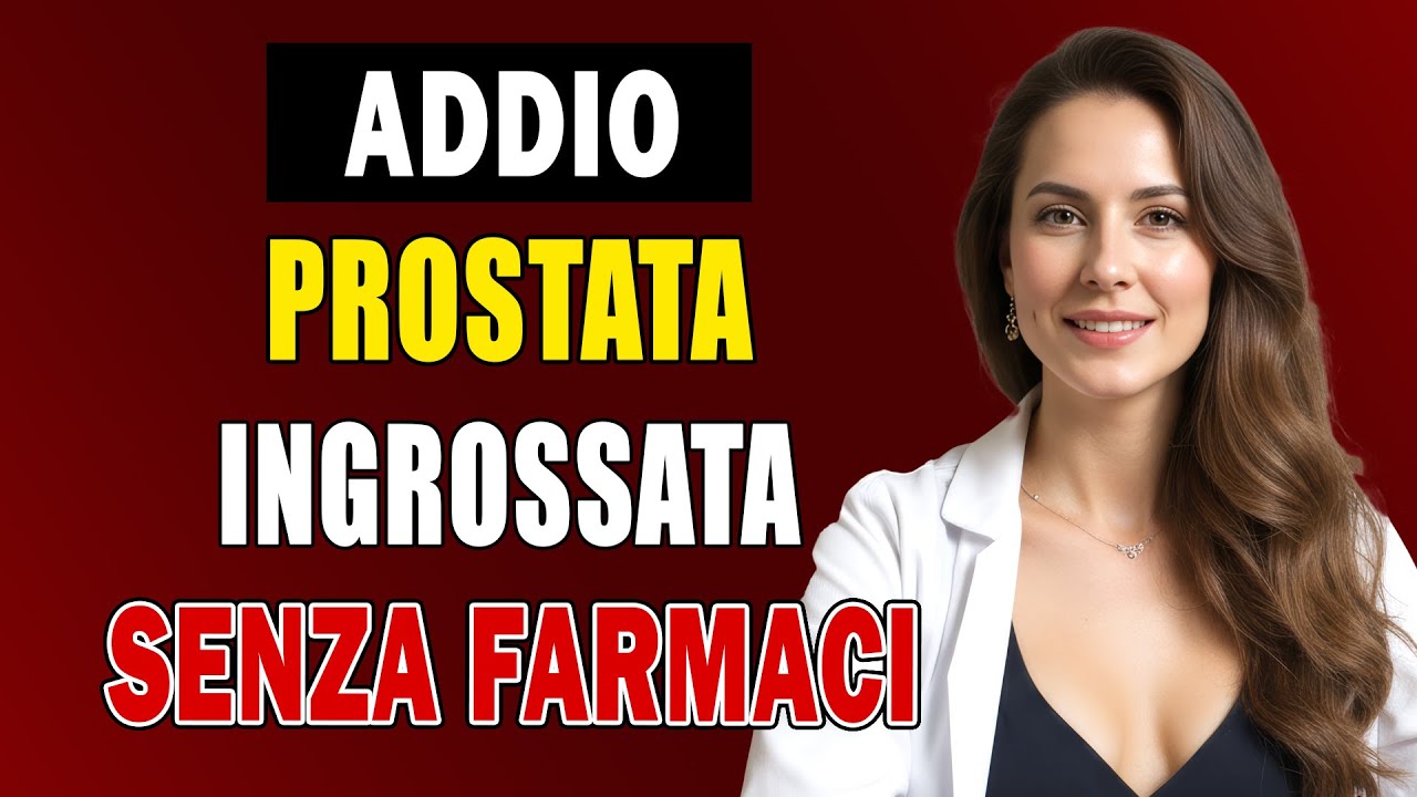 Riduci la prostata infiammata senza farmaci | Addio prostata ingrossata