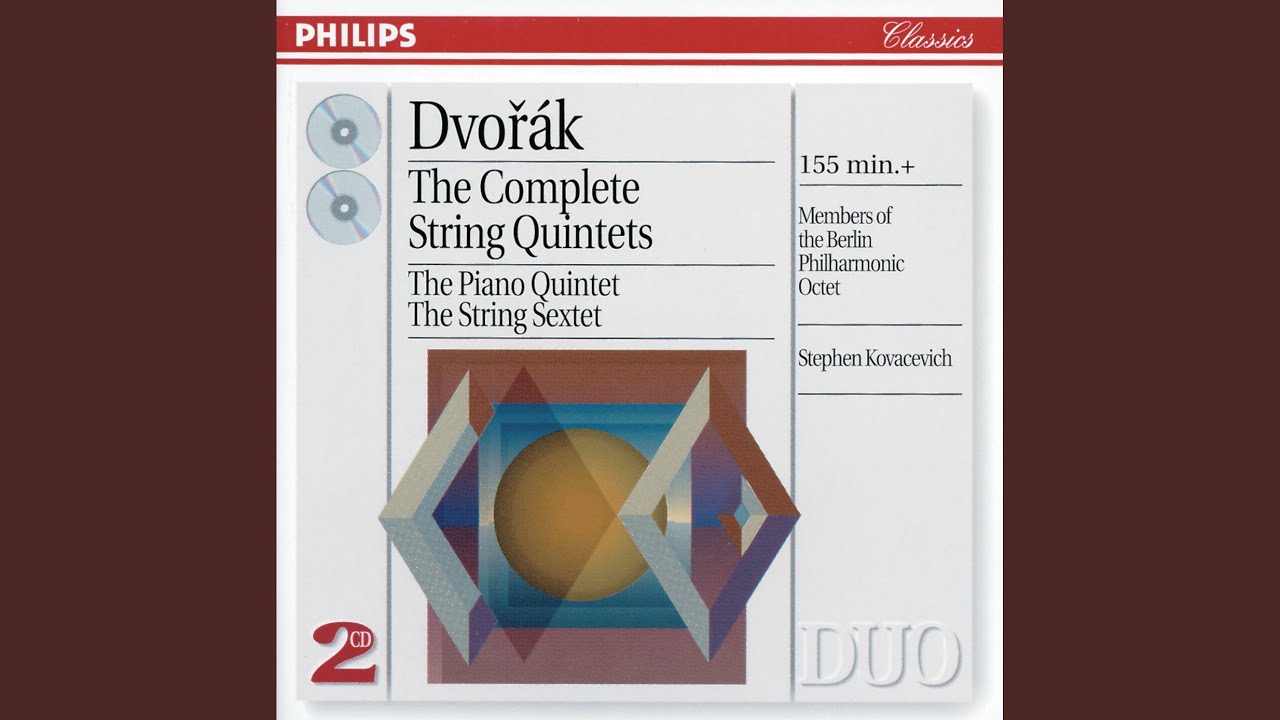 Dvořák: String Quintet in A Minor, Op. 1: 1. Adagio - Allegro ma non troppo