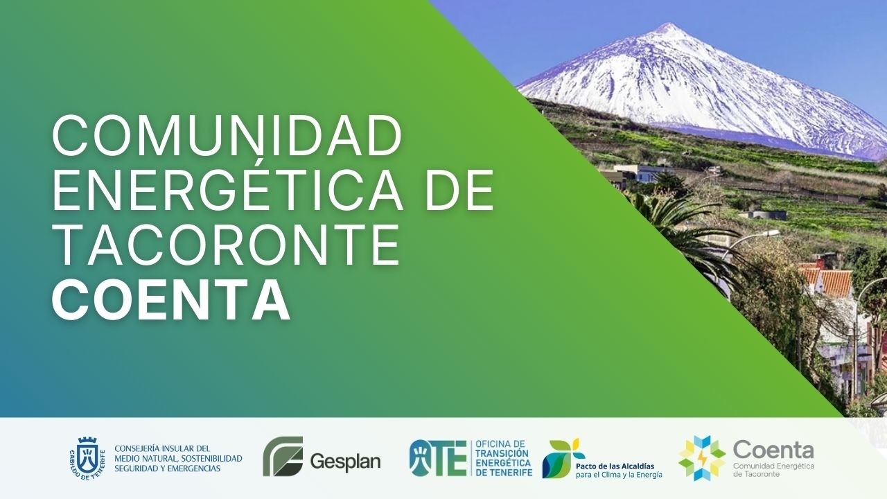 Comunidades energéticas en Tenerife: COENTA Tacoronte