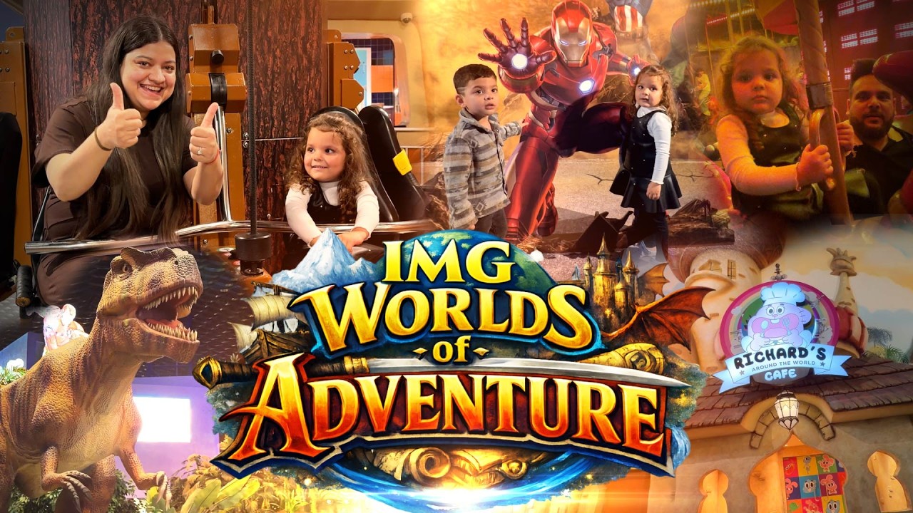 Dubai’s Craziest Indoor Theme Park 😱 | IMG Worlds of Adventure Full Vlog