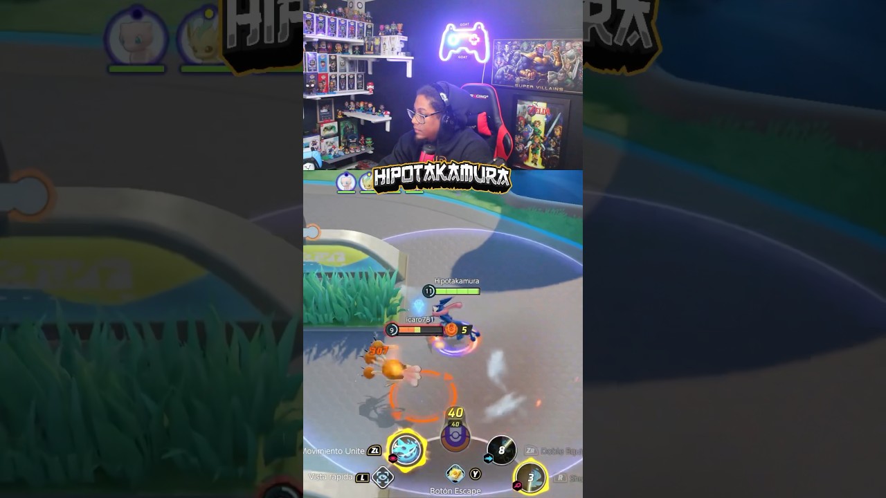 Pokémon unite Victoria 