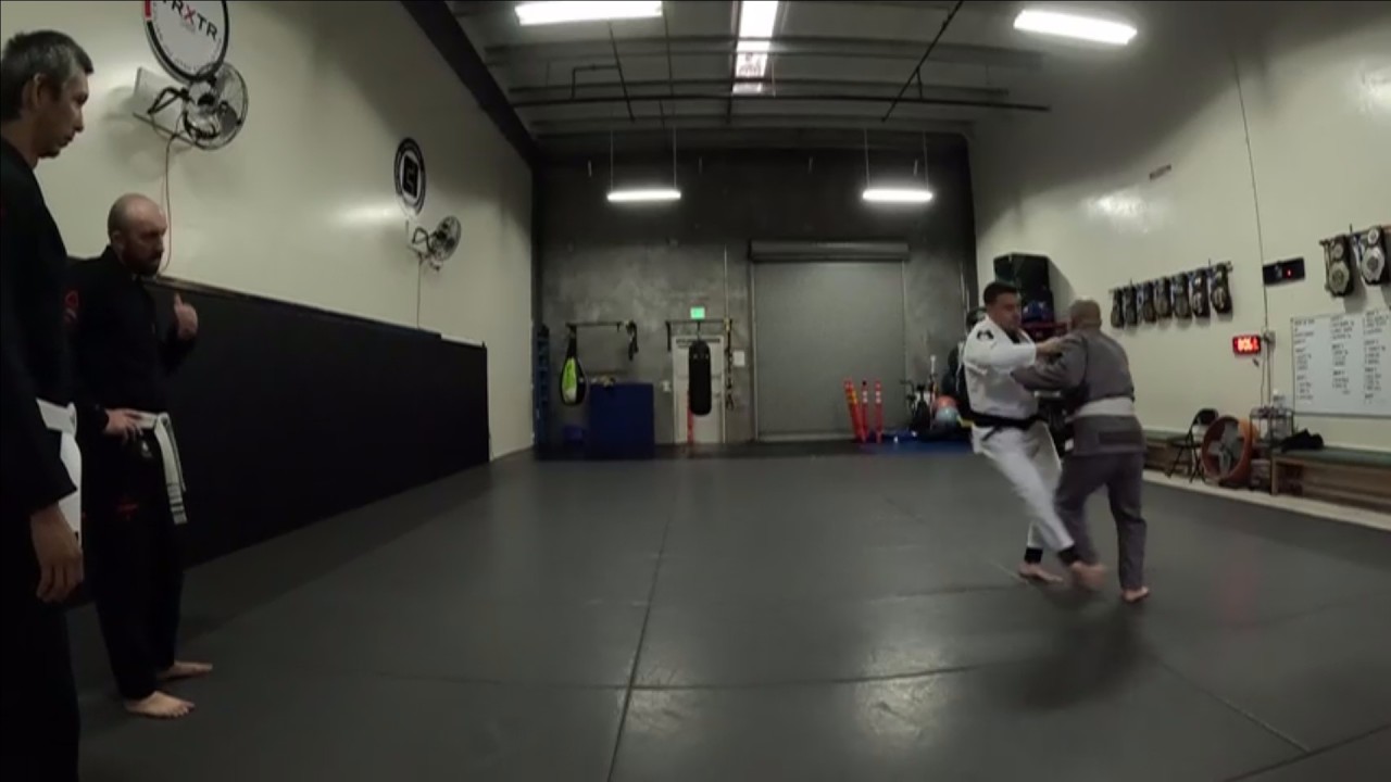 Foot sweeps from every angle!