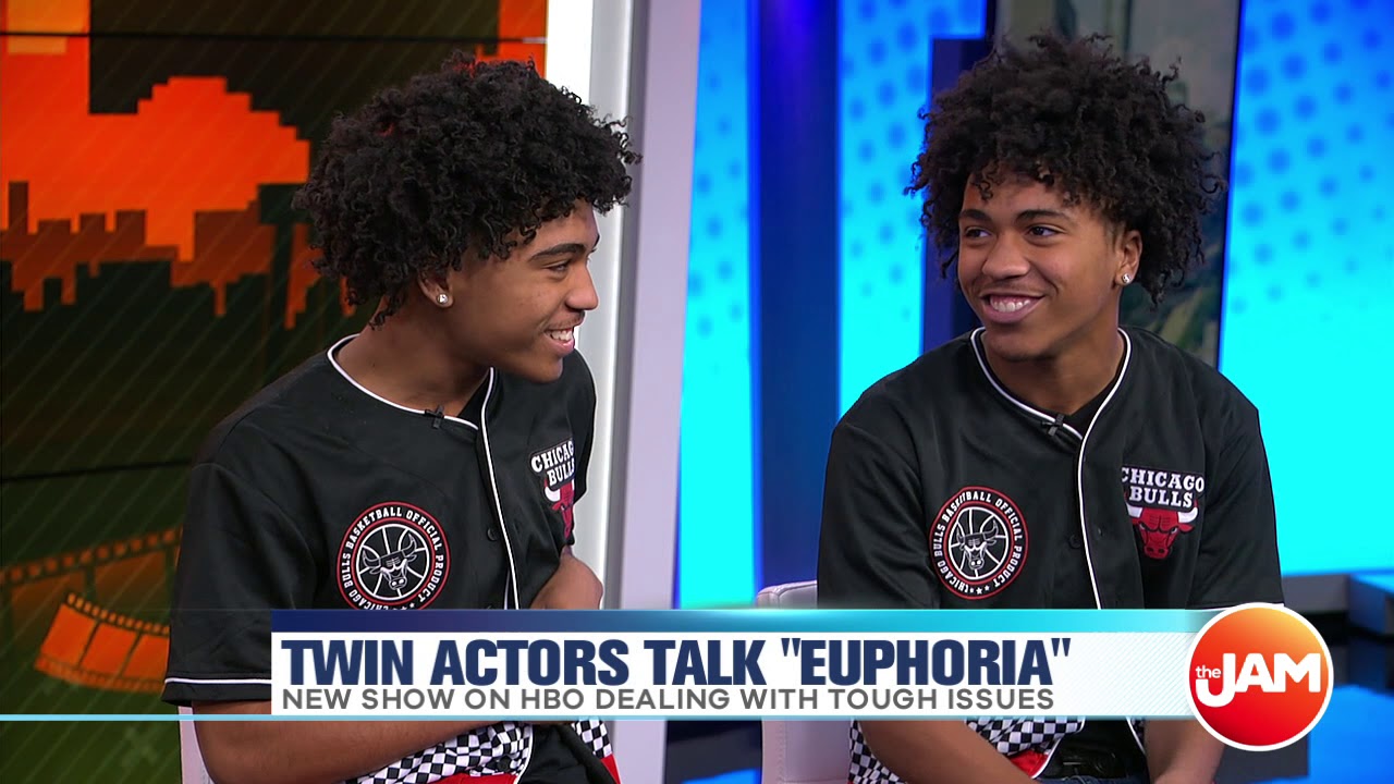 Chicago twin actors talk "Euphoria" on HBO