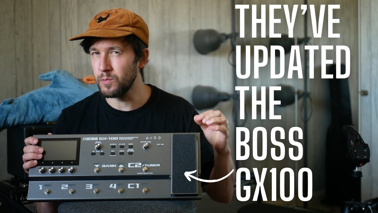ЭТО ОЧЕНЬ ВАЖНО — обновление прошивки BOSS GX100 — новые усилители, новые эффекты