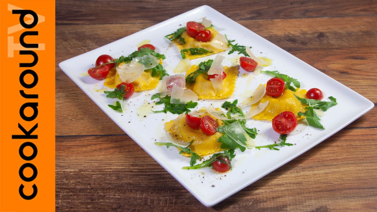 Ravioli con mortadella e ricotta