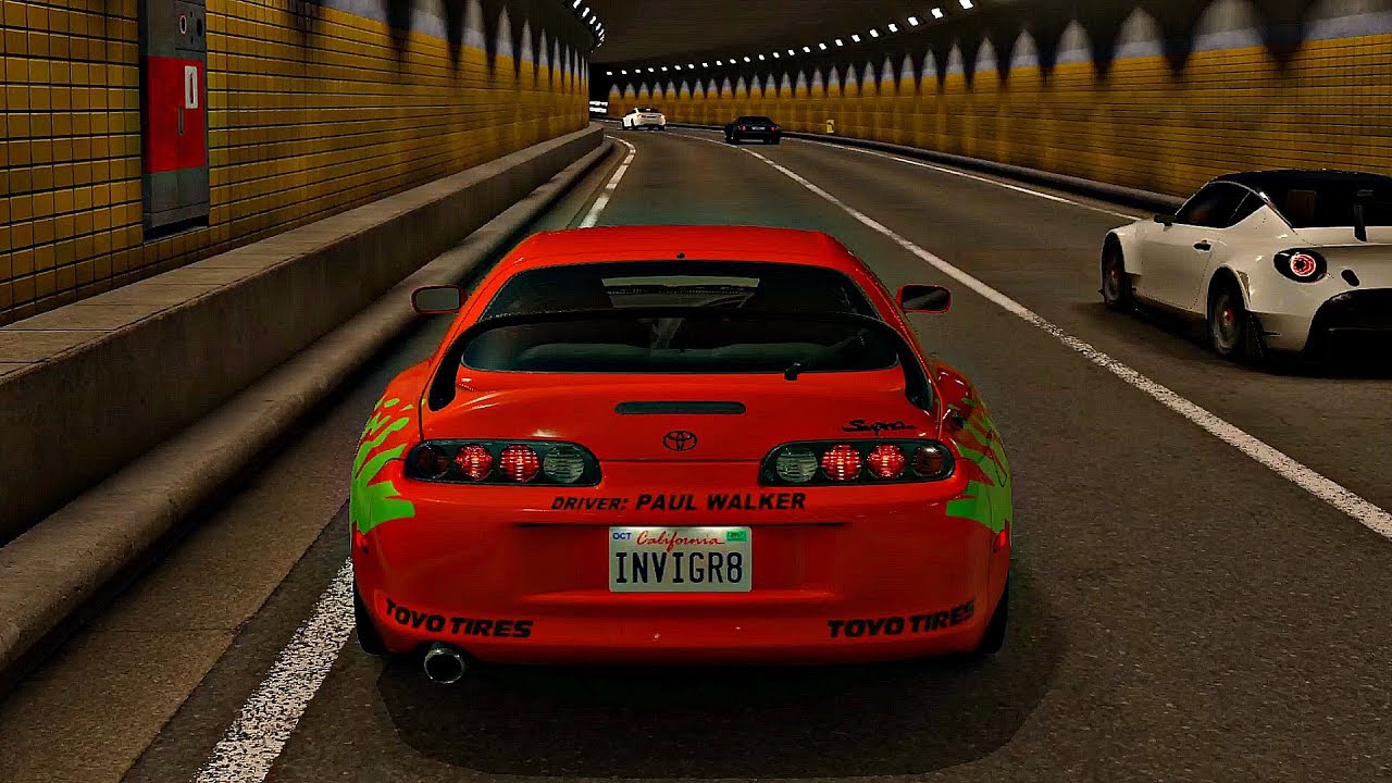 Gran Turismo Sport - Gameplay Toyota Supra RZ @ Tokyo Expressway [4K 60FPS]