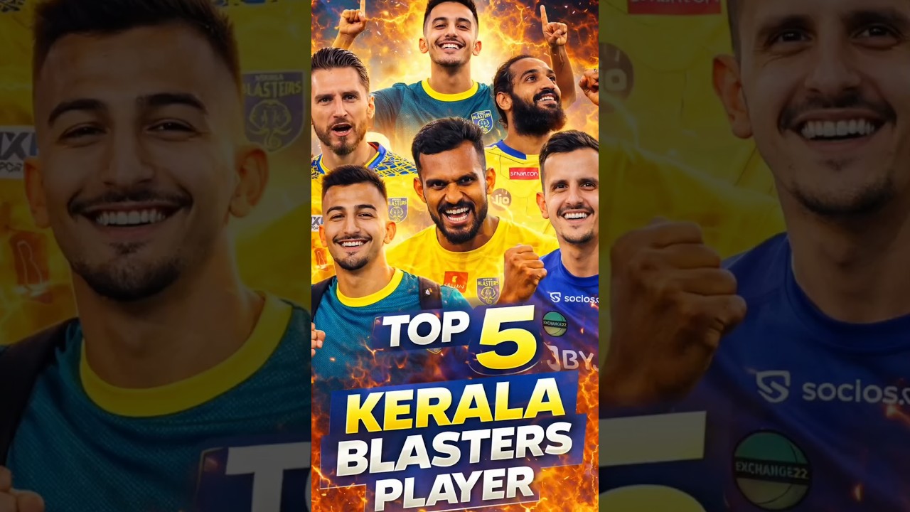 kerala blasters top 5 players | kerala blasters | kbfc | kerala blasters fc | kbfc News | #shorts