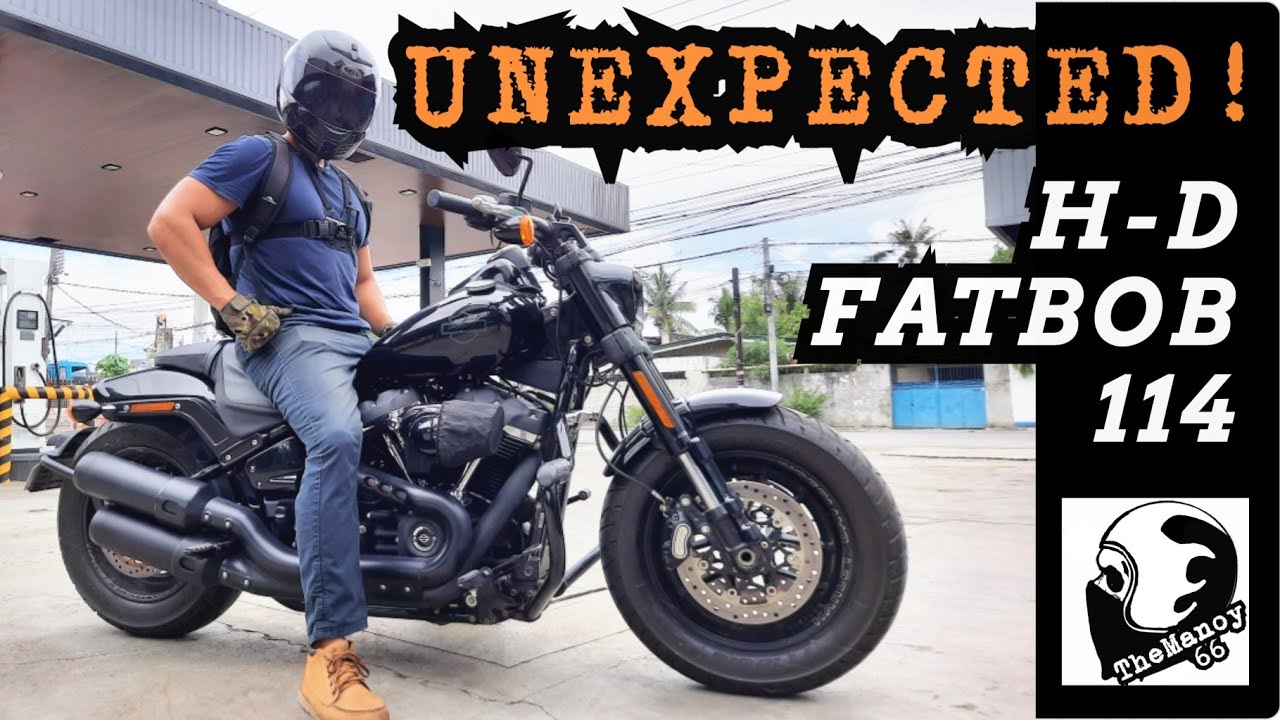 Обзор Harley-Davidson FatBob 114 (в условиях плотного городского движения)