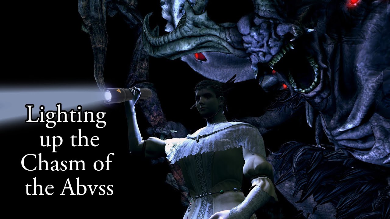 Dark Souls - Lighting up the Chasm of the Abyss