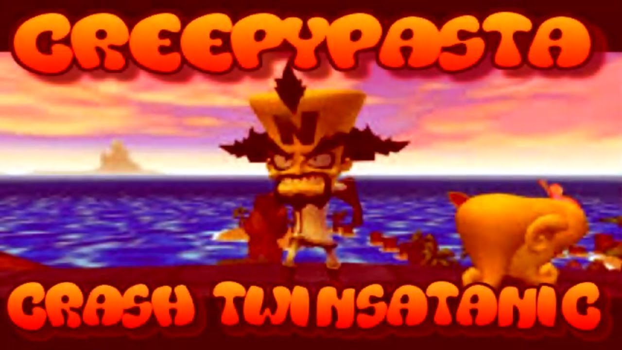 CREEPYPASTA | Bienvenidos a Crash Twinsatanic CD Maldito (LOQUENDO) | Crashed666