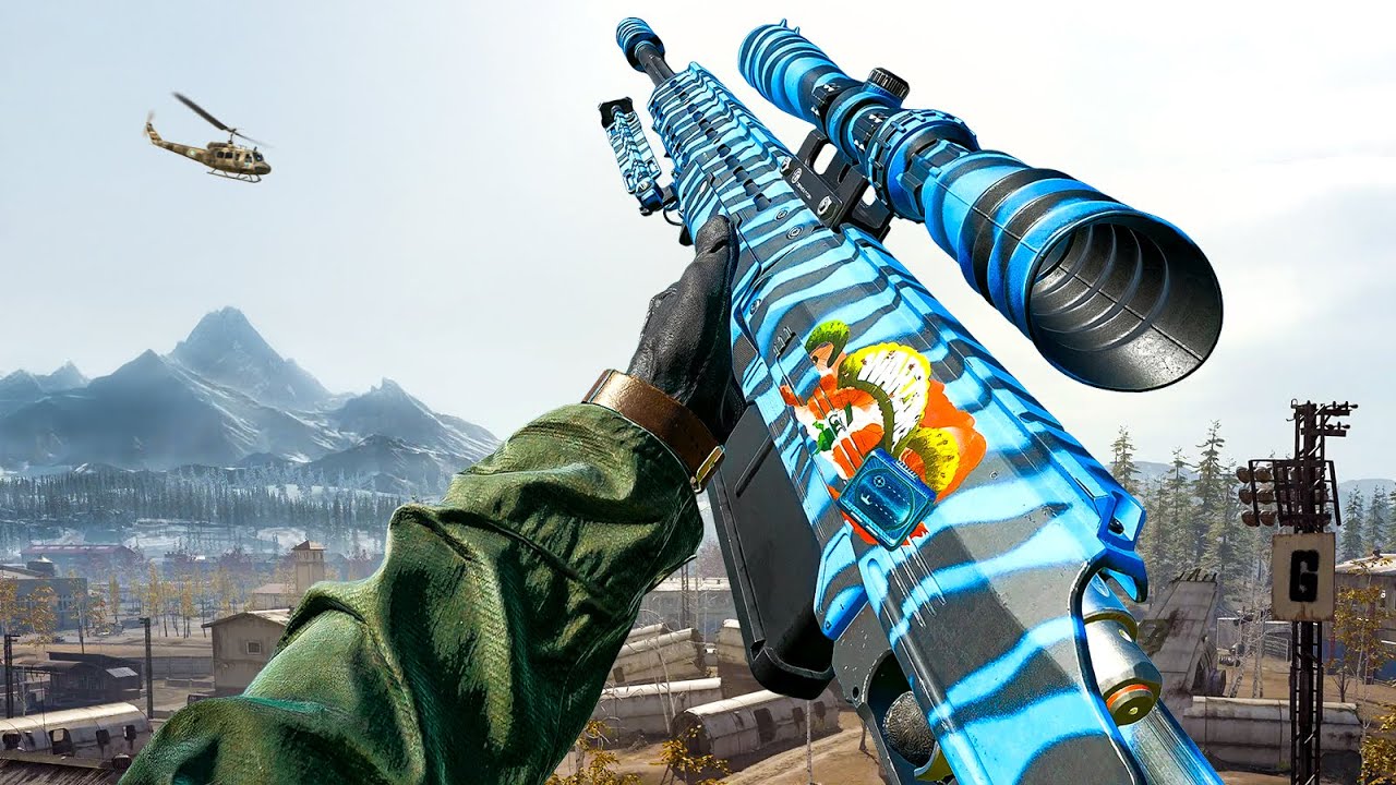 The HDR Sniper is TAKING OVER Warzone Verdansk!