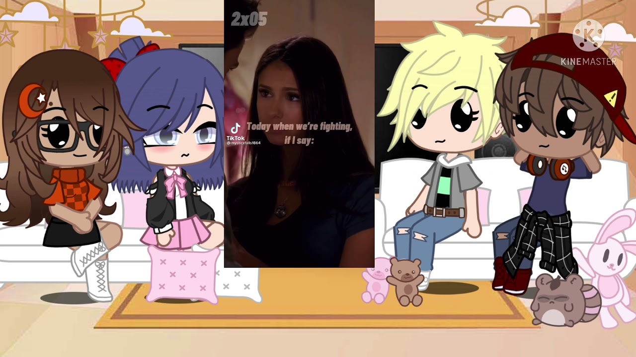 MLB react to Mari as Elena Gilbert and Hermione Granger (part 2) 🌹
