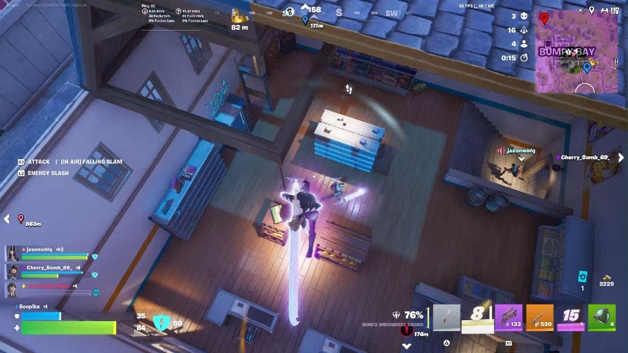 Fortnite Ch7 S1 squad W Rumi's Empowered Sword 02-06-26