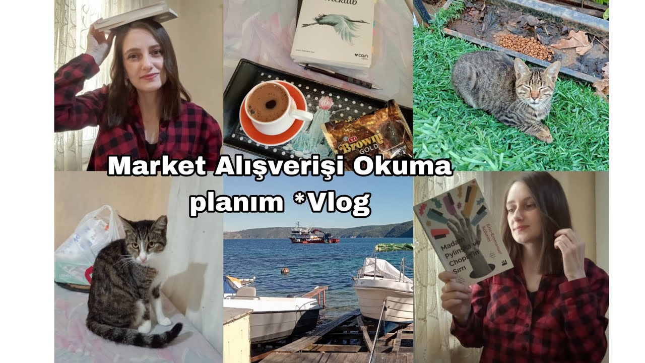 Dev Market Alışverişi / Okuma planım *Vlog #alışveriş #günlükvlog #tavsiyeler 