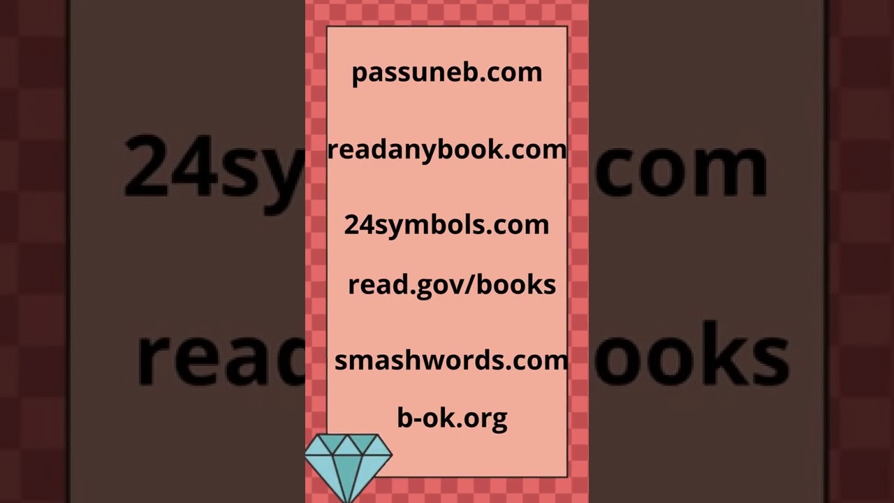 Websites to read books for free