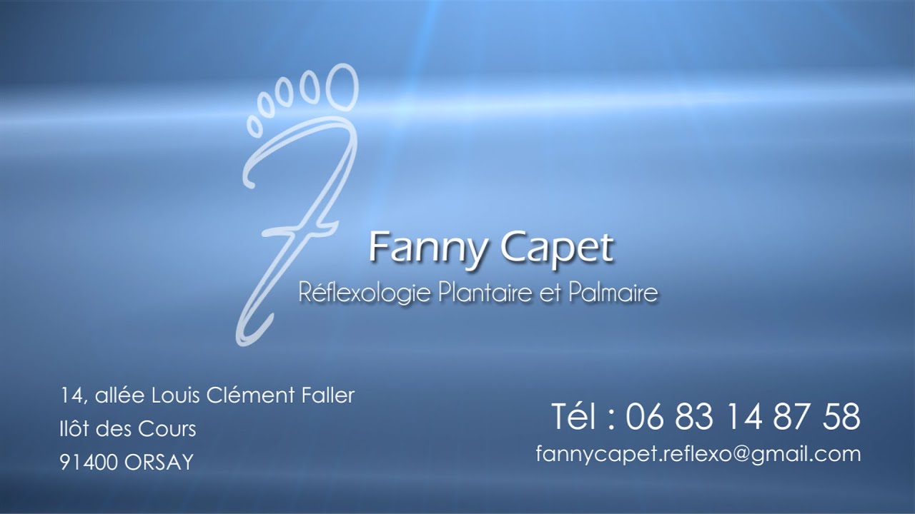 Fanny CAPET, Réflexologue
