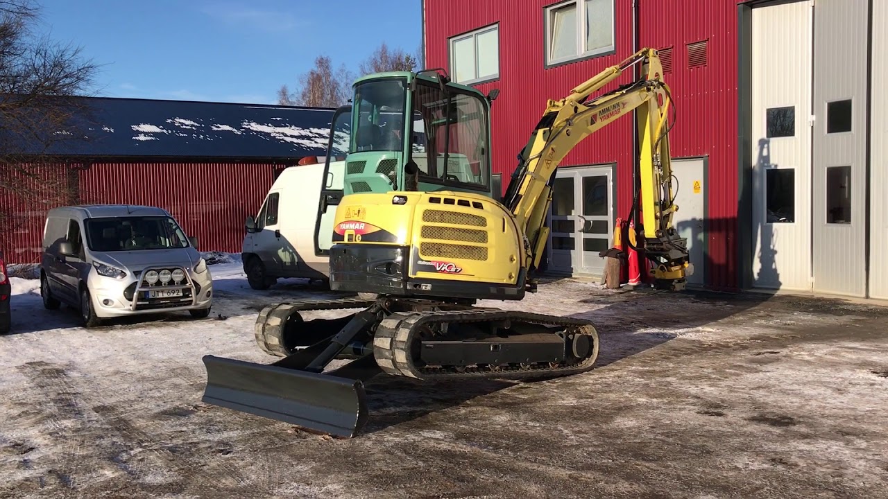 Bandgrävare yanmar vio 57-U Klaravik