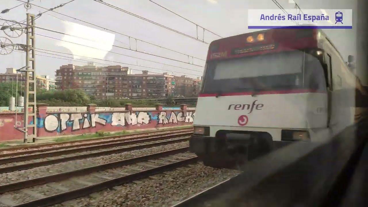Renfe Cercanías | Valencia | Viaje entre Valencia y Xàtiva (C-2) [4K]