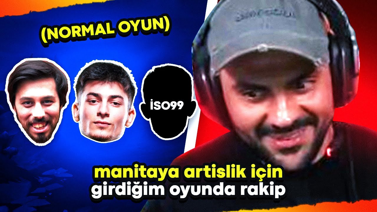 Manitaya artislik olsun diye girdiğim normal oyunda karşıya gelen takım