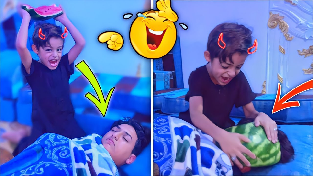 دانيال ينتقم 🤣 خرب وجه بالركيه 🍉🤣