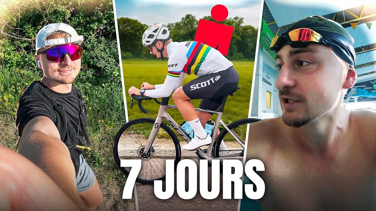 Une SEMAINE dans ma vie en prépa IRONMAN ! (mes entraînements)