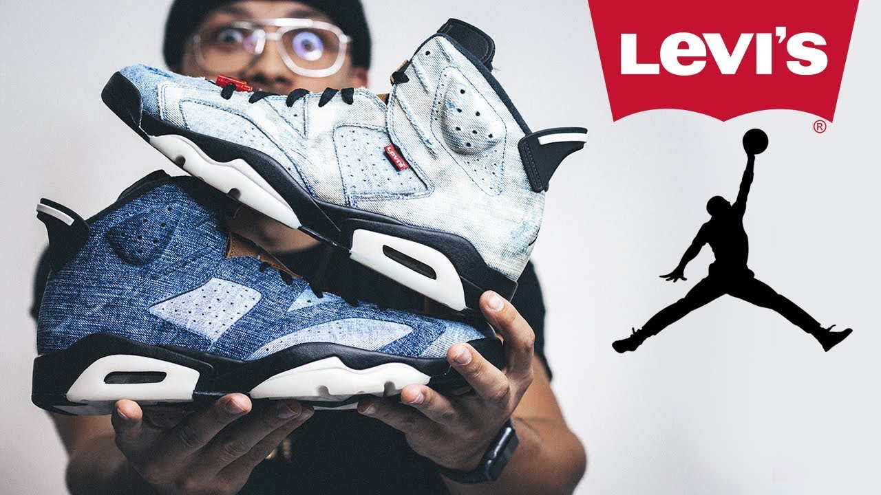 CUSTOM Jordan 6 (Distress Denim Shoe Tutorial)