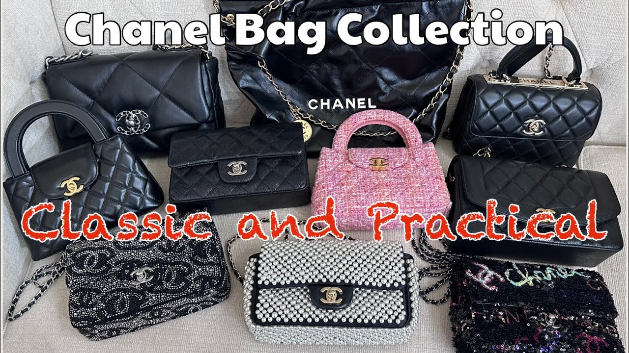 My Chanel Bag Collection 2025 | Chanel Classic and Practical Bags You Need!