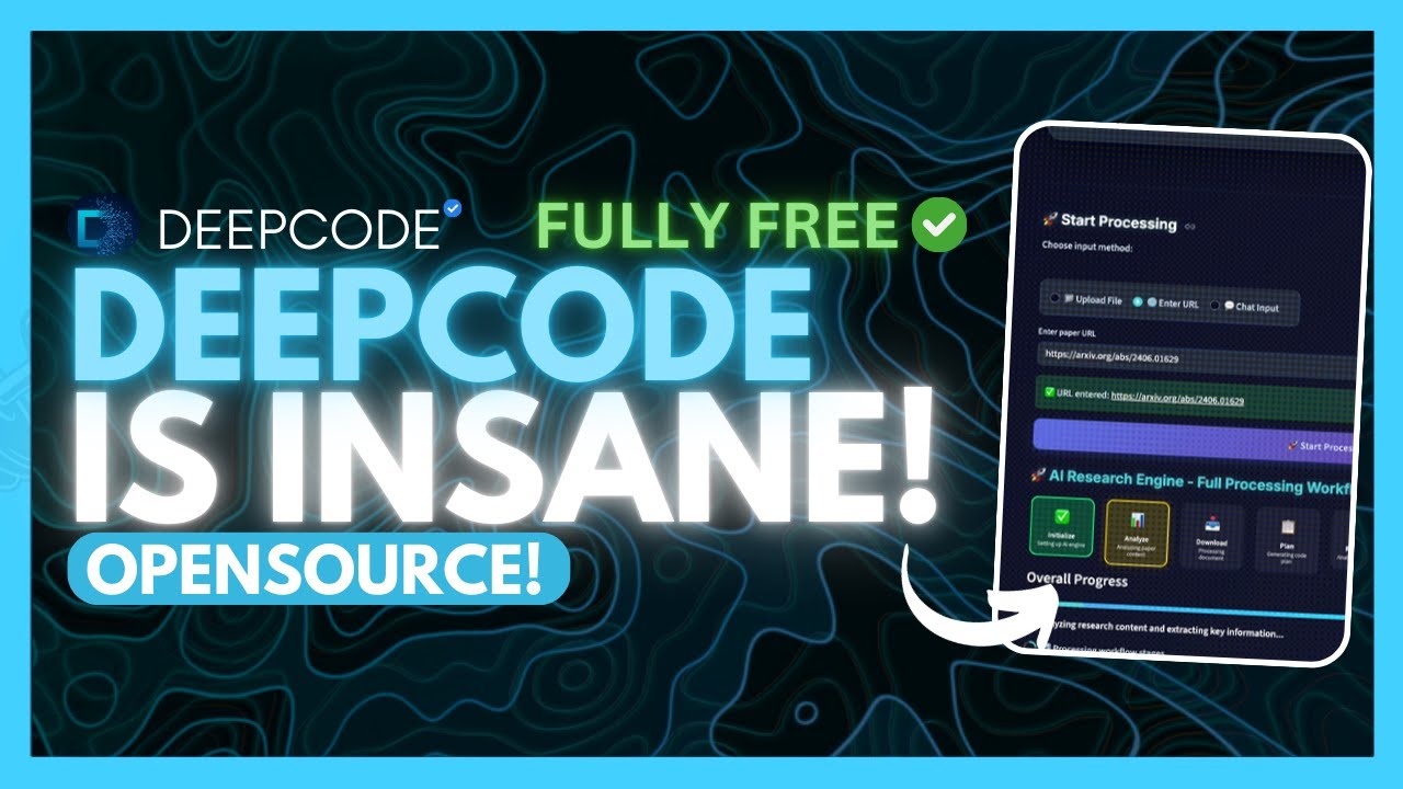 DeepCode: NEW Opensource Agentic Coder IS POWERFUL! Can Build ANYTHING!