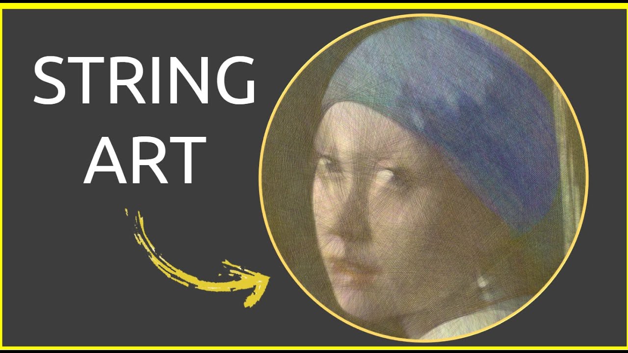 How To Make a Computer Create Something Beautiful: String Art #SoMEpi