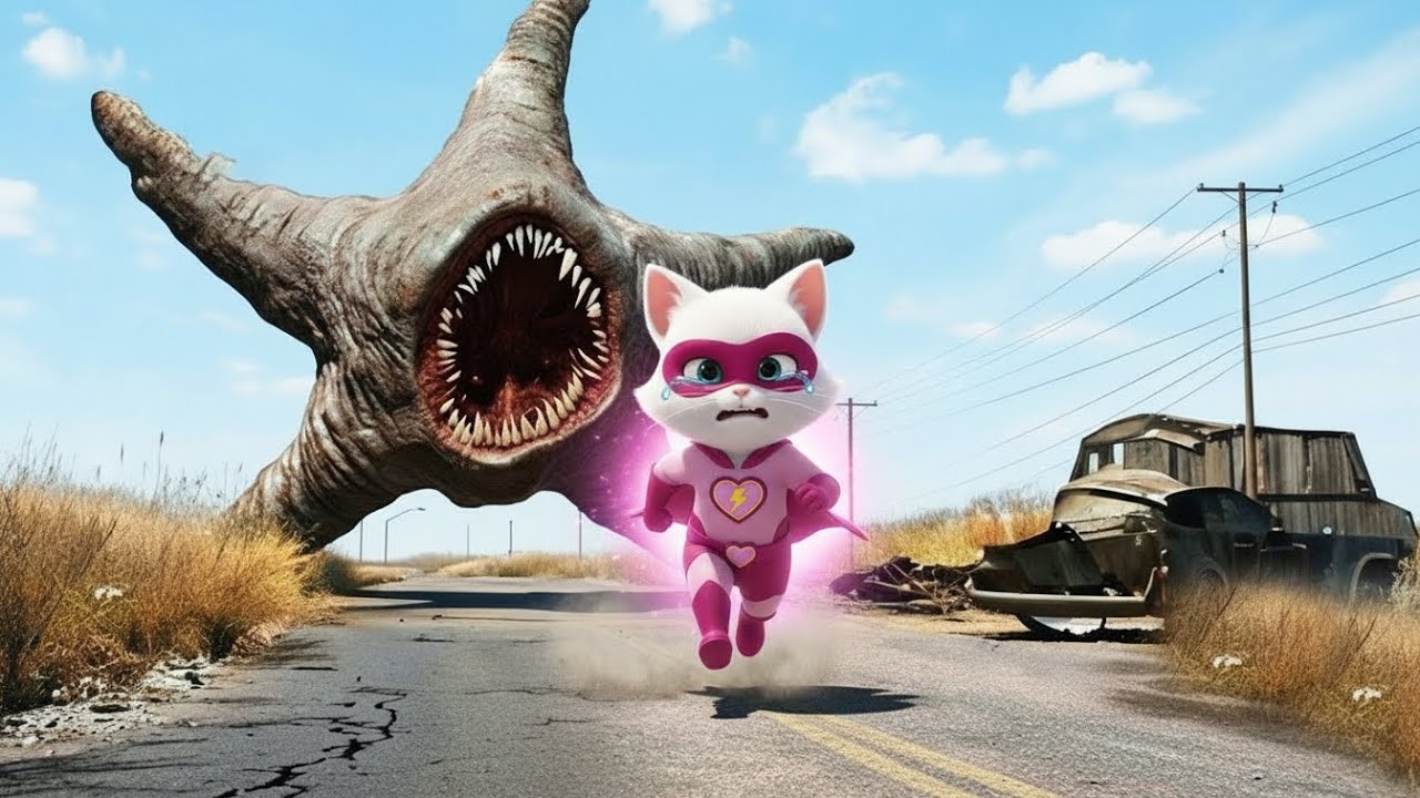 Hungry Star vs Monster Cat 😾 The Cat’s Shocking Transformation | AI Cat Story (EP9)