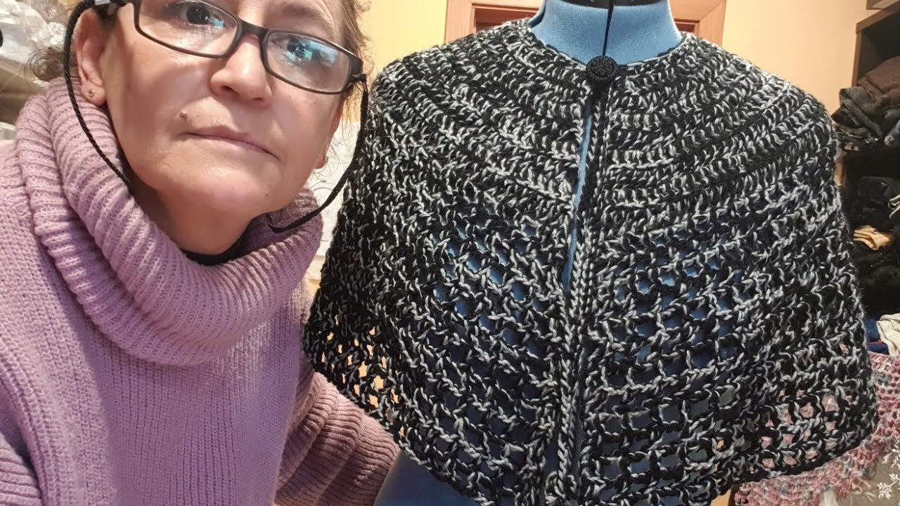 CAPA O TOCA A CROCHET FACIL Y RAPIDA
