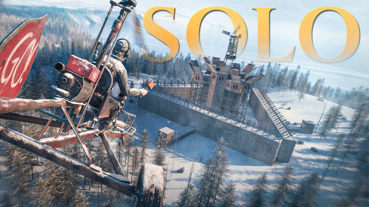 Я играл в одиночку и построил ОГРОМНУЮ базу в Rust...