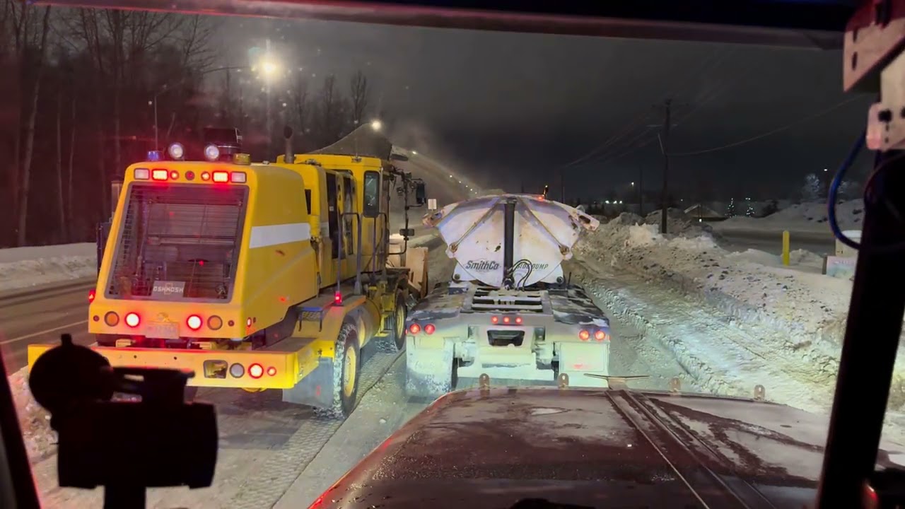 Clearing Snow from Alaska Streets