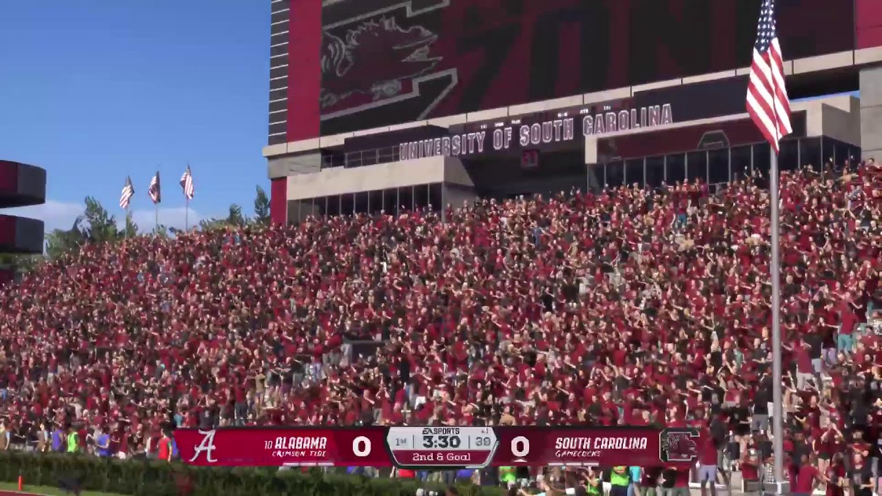CFB26 South Carolina vs Alabama rematch