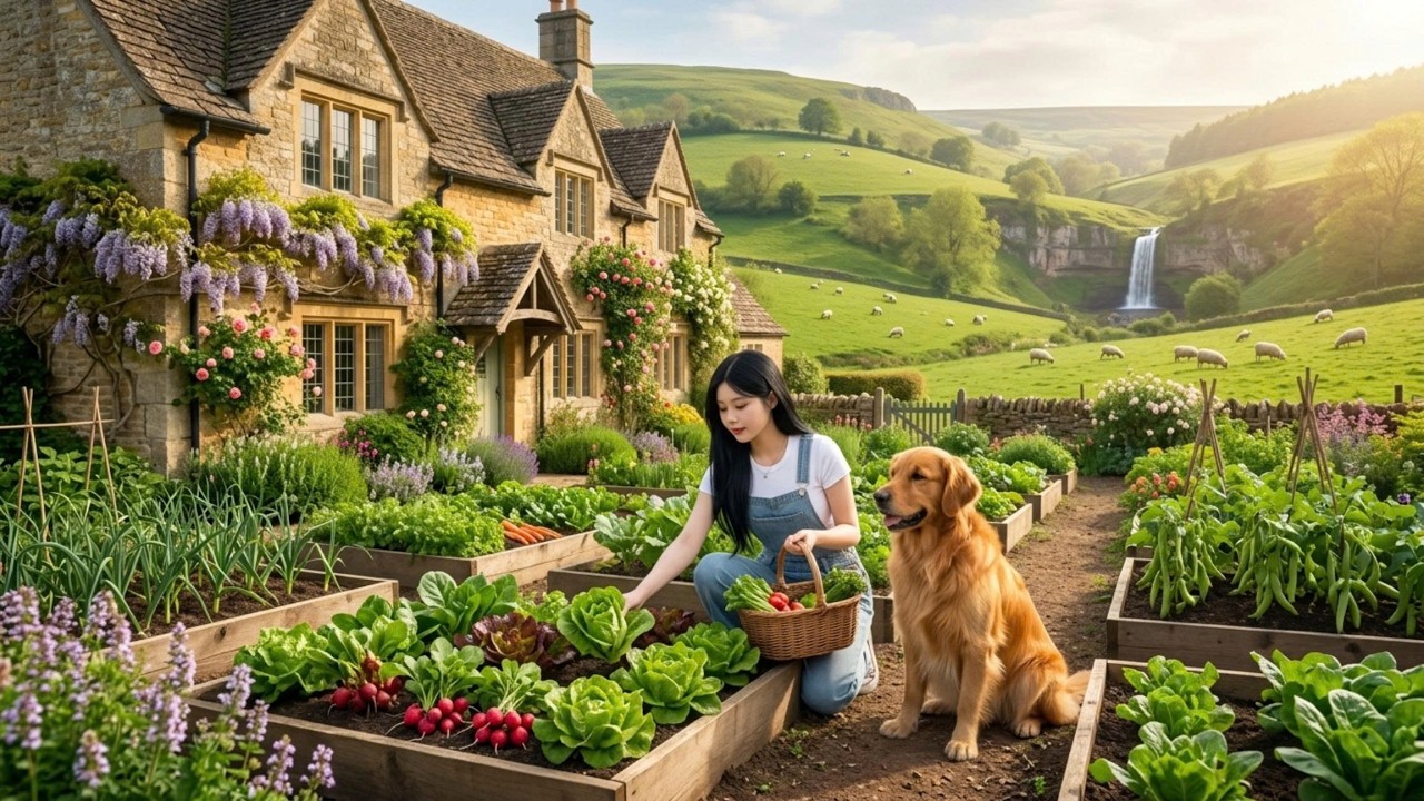 Ngôi Làng Bí Ẩn Đáng Sống Nhất Thế Giới - Hái Dâu, Vắt Sữa Bò, Chăm Sóc Gia Súc Hàng Ngày