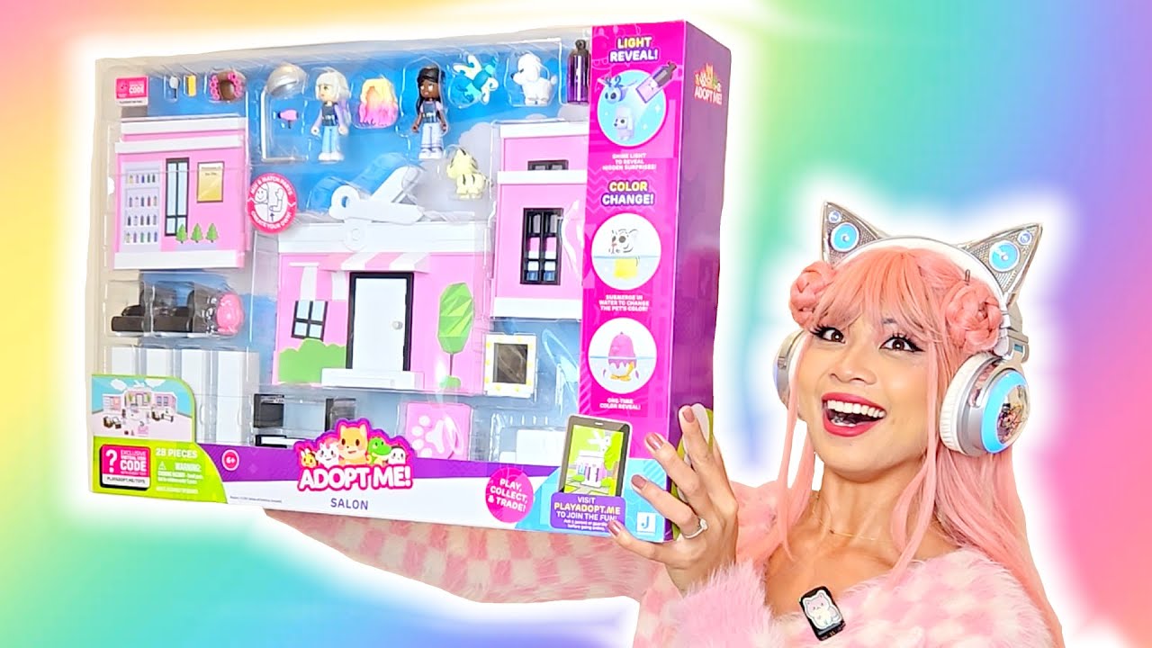 OPENING A BUNCH OF ROBLOX ADOPT ME TOYS!