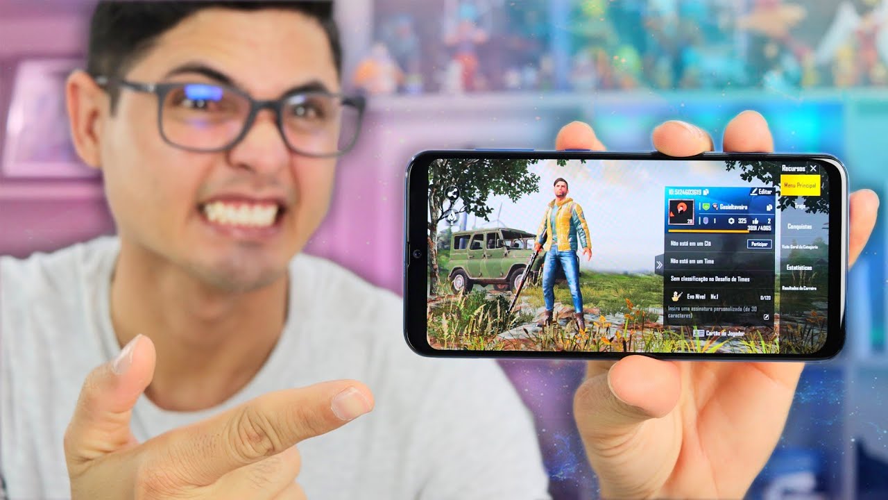 Samsung Galaxy A50 - TESTE de JOGOS PESADOS e EU passando VERGONHA NOVAMENTE! ;(