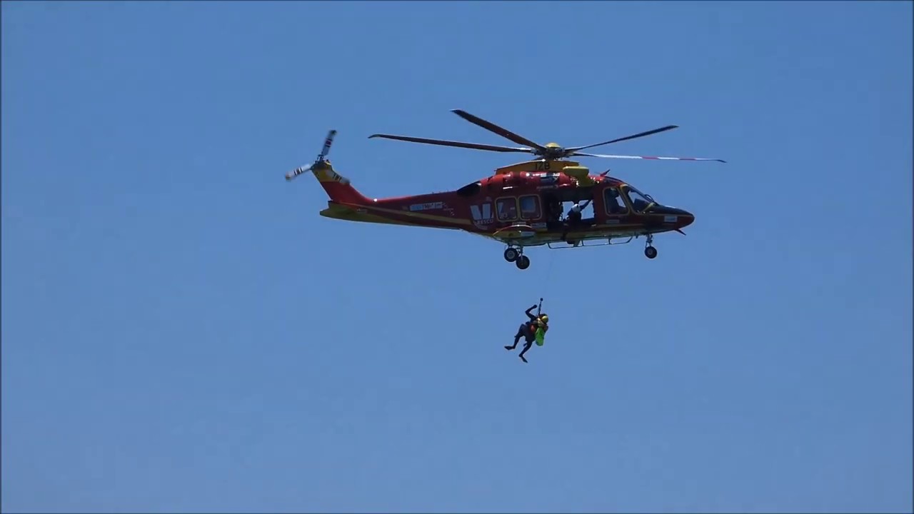 Rescue Helicopter | Auckland waterfront
