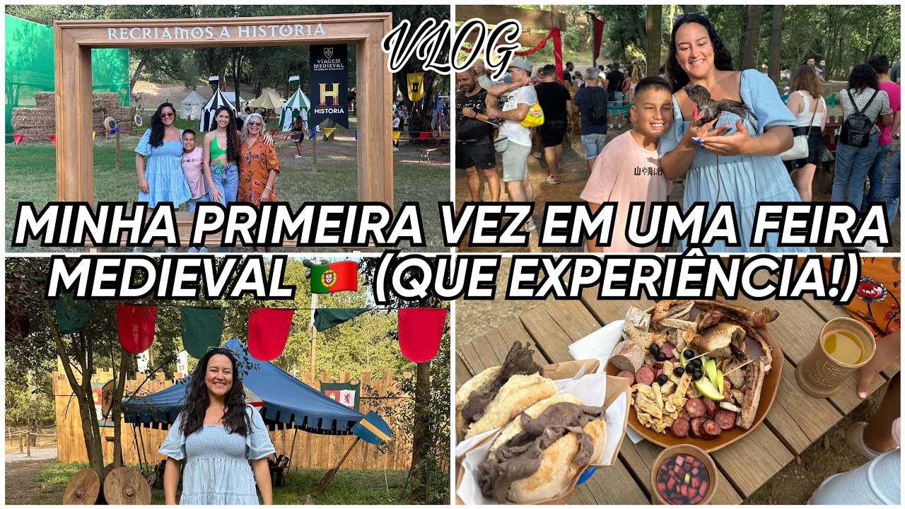 VIAGEM MEDIEVAL EM TERRA DE SANTA MARIA DA FEIRA 🇵🇹 (MUITO TOP!)