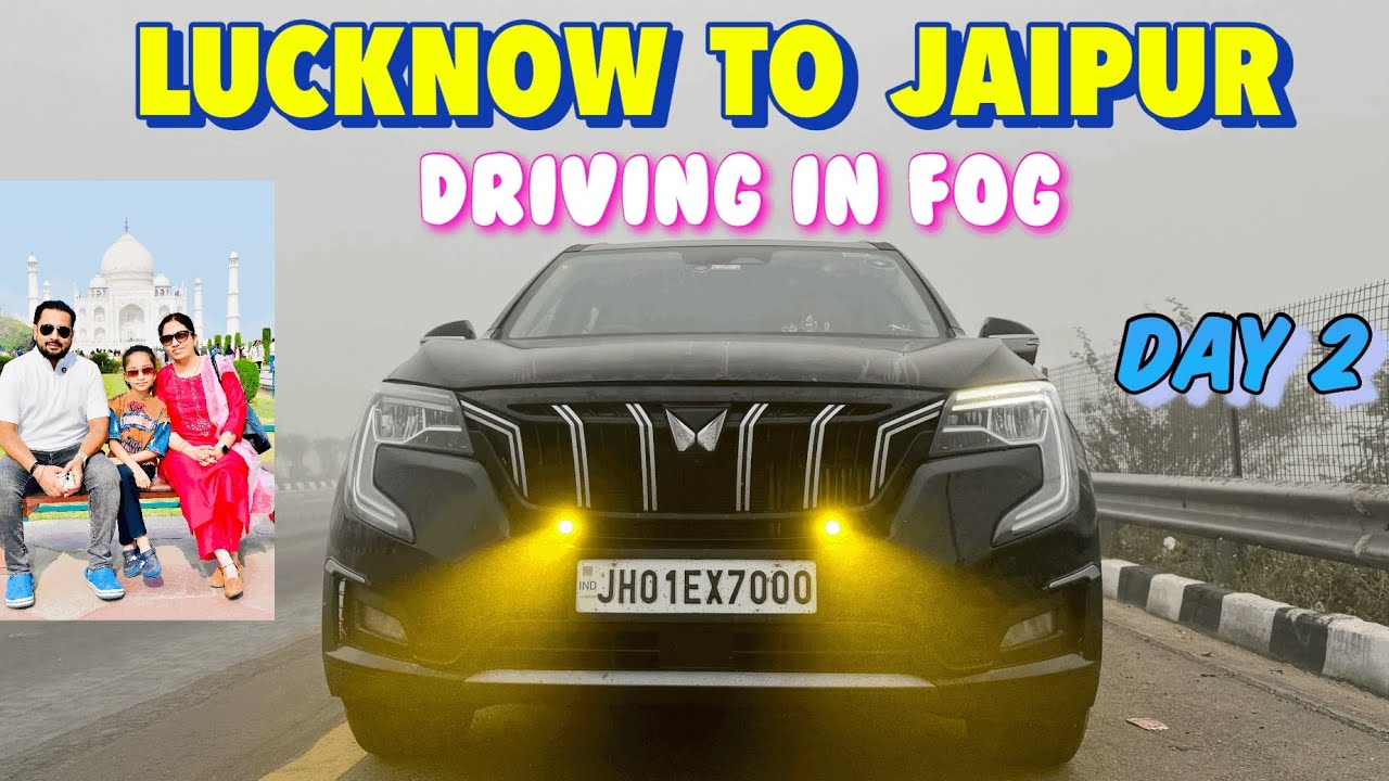 Ranchi To Jaipur | Day 2 Lucknow To Jaipur | Taj Mahal Visit | Monkey Jump | Jharkhand To Rajasthan